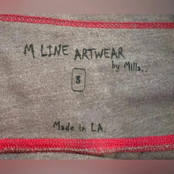 M Line Artwear by Milla | ladies hand painted skirt. Size: S. - Picture 11 of 16